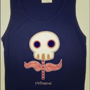 SOLD Tara McPherson Sugar Skull Flower Womans B.D.